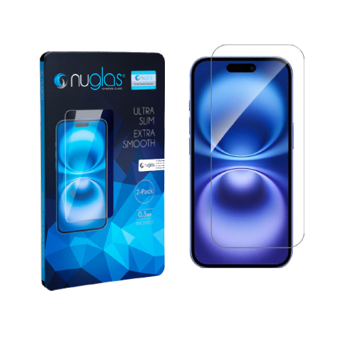 iPhone 17/17 Pro/16 Pro 2.5D Clear Glass Film