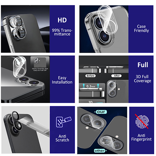 iPhone 17 Camera Lens Glass Film